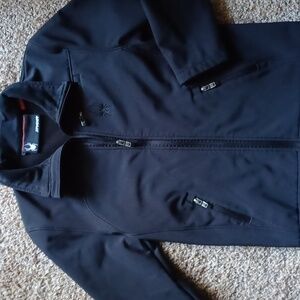 Boys Spyder Wear Jacket Kids M 10/12 Black